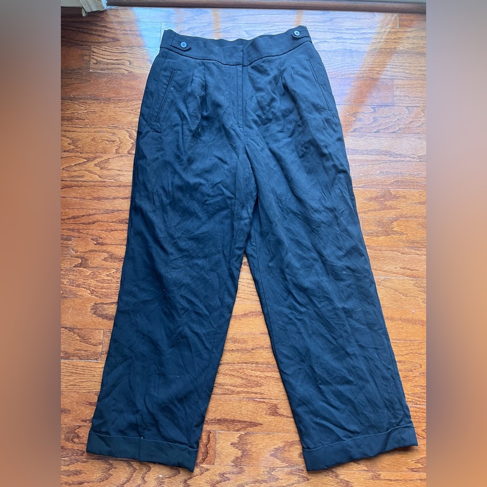 Liz Claiborne Black Wool Blend Pants